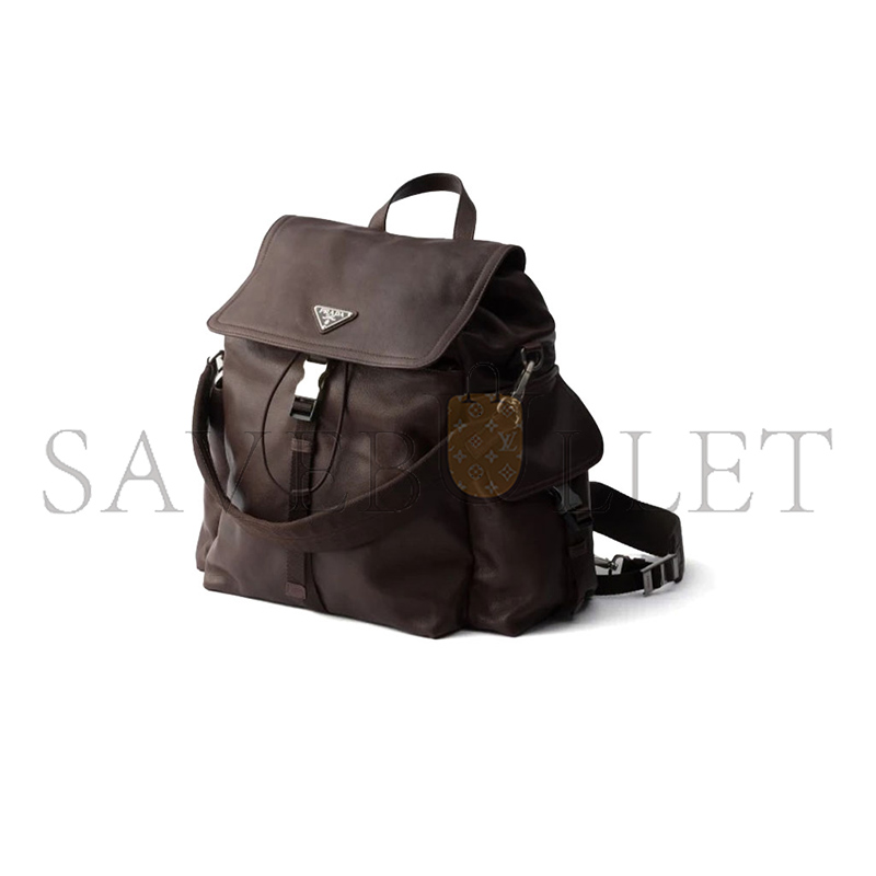 PRADA EXPLORE LEATHER BACKPACK 2VZ118 (39*37*20cm)
